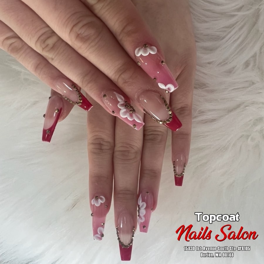 Beautiful Nails at Top Coat Nails Salon
